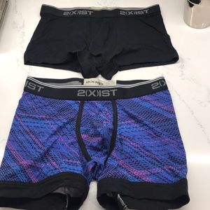 2xist NEW Mens No show trunks